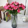 GiftsAfterLife 5 Rose Flower Faux Bouquet