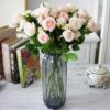 GiftsAfterLife 5 Rose Flower Faux Bouquet