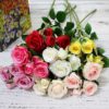 GiftsAfterLife 5 Rose Flower Faux Bouquet