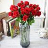 GiftsAfterLife 5 Rose Flower Faux Bouquet