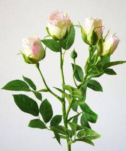 GiftsAfter.life 4 Rose Faux Flower 70cm Long Stem Silk Roses