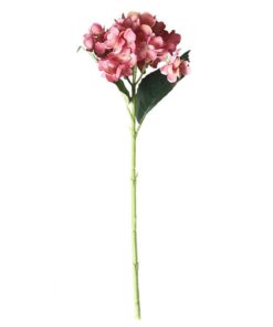 Hydrangea Silk Faux Flower Single Stem