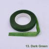 GiftsAfter.Life Flower Stem Binding Masking Tape 30 Yard Dark Green