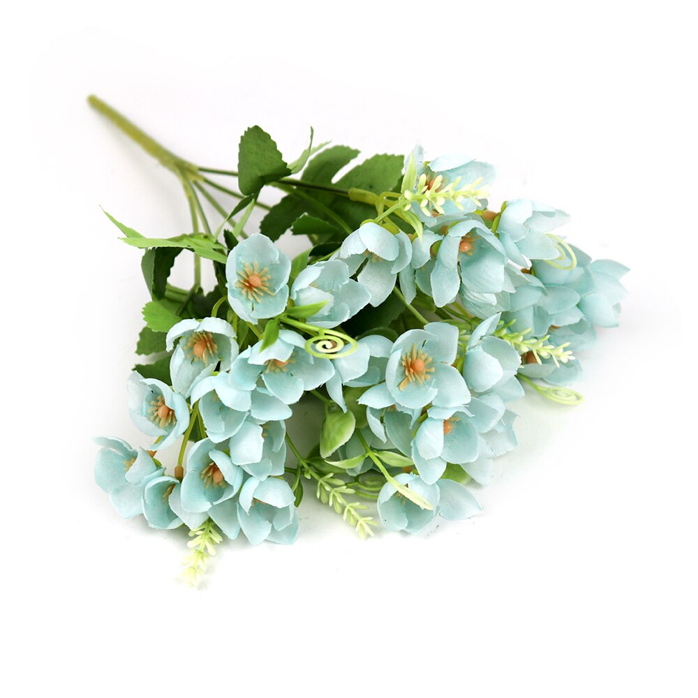 GiftsAfter.Life Dutch Hydrangea Silk Faux Flower Bouquet Blue