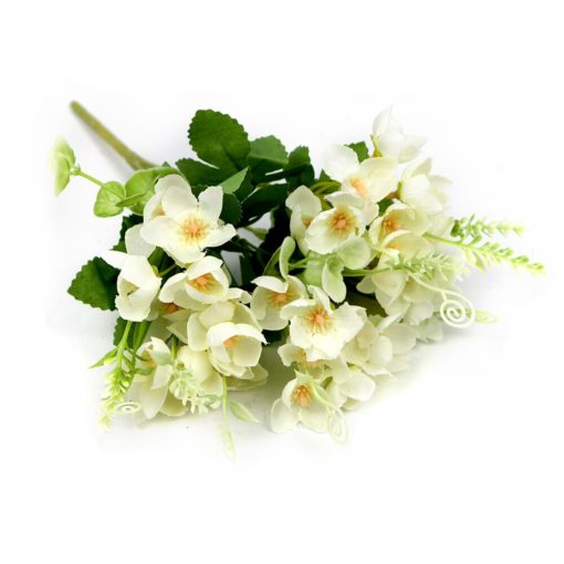 GiftsAfter.Life Dutch Hydrangea Silk Faux Flower Bouquet White