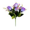 GiftsAfter.Life 6 Rose Faux Flower Bouquet Purple