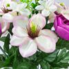 GiftsAfter.Life Anemone Image in Ranunculus, Anemone & Saxifrage Faux Flower Bouquet.